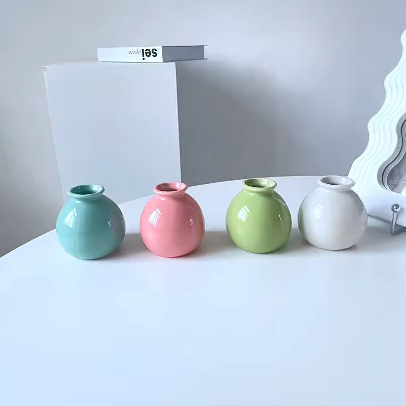 Mini Ceramic Glaze Vase