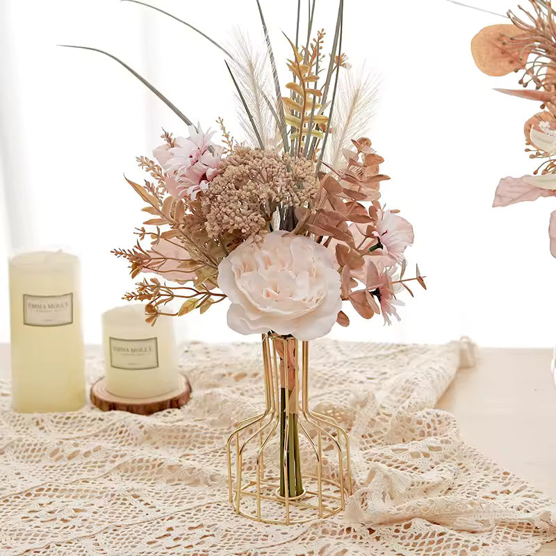 Pampas Peony Artificial Flowers