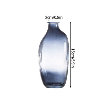 Retro Glass Flower Vase