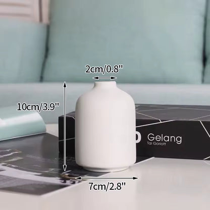 White Ceramic Vases Nordic