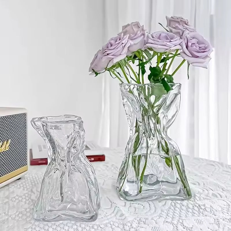 Glass Transparent Flower Vase