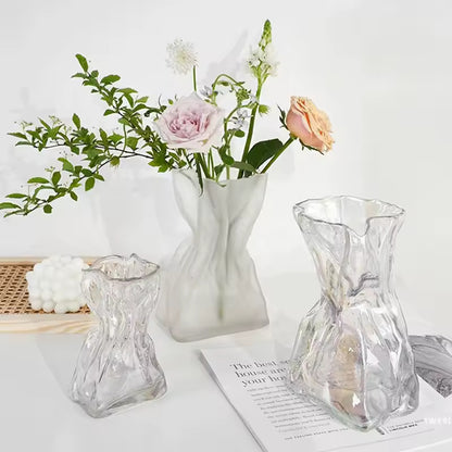 Glass Transparent Flower Vase