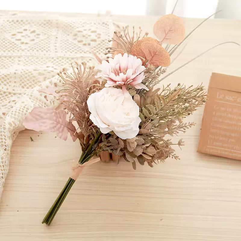 Pampas Peony Artificial Flowers