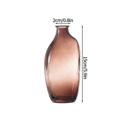 Retro Glass Flower Vase