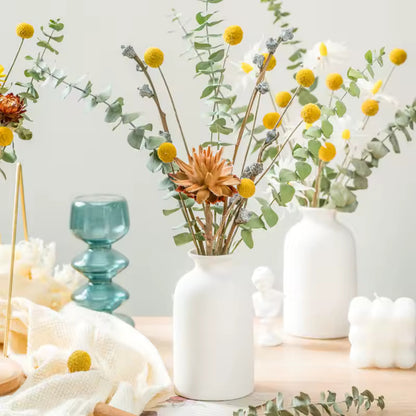 White Ceramic Vases Nordic