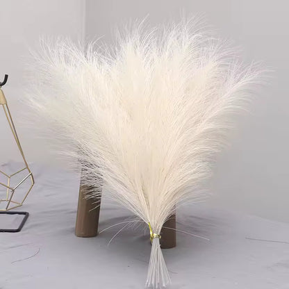 Artificial Flowers Fluffy Pampas Grass Bouquet