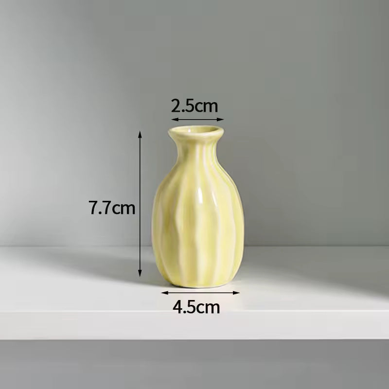 Mini Ceramic Glaze Vase