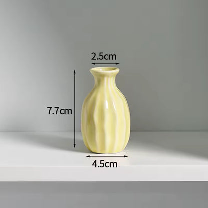 Mini Ceramic Glaze Vase