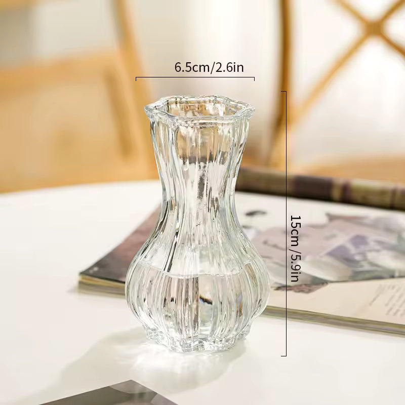 Glass Transparent Flower Vase