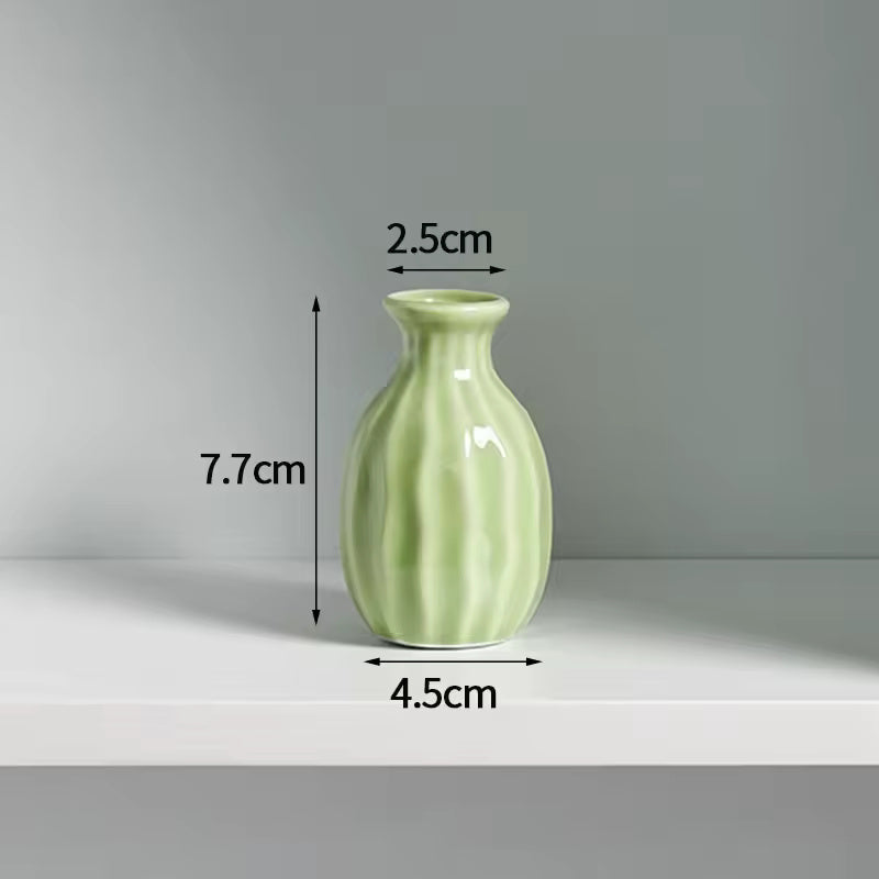 Mini Ceramic Glaze Vase