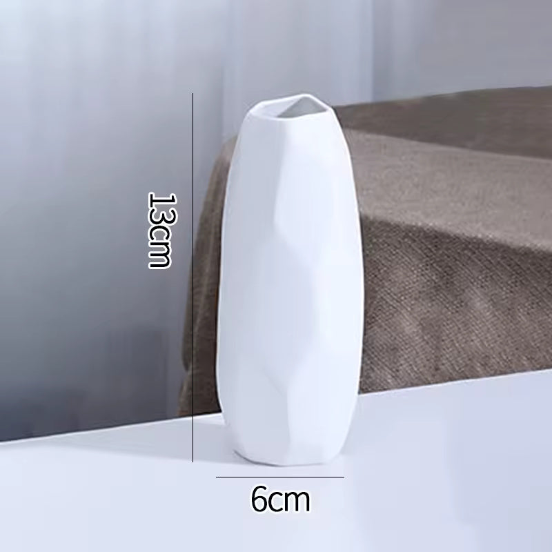 White Ceramic Vases Nordic