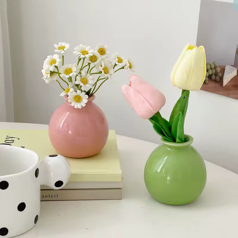Mini Ceramic Glaze Vase