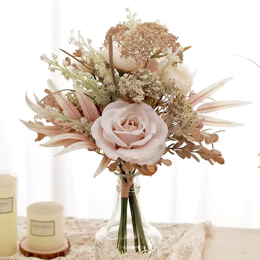 Pampas Peony Artificial Flowers