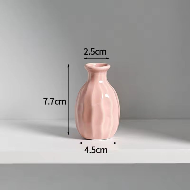 Mini Ceramic Glaze Vase