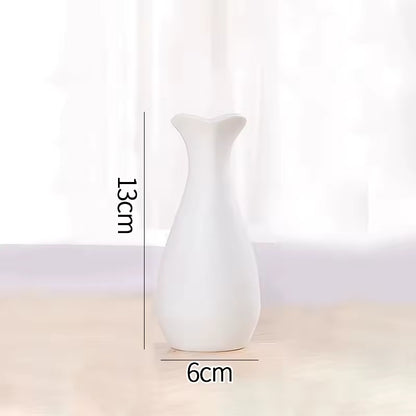 White Ceramic Vases Nordic