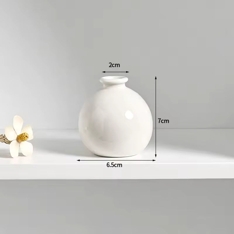 Mini Ceramic Glaze Vase