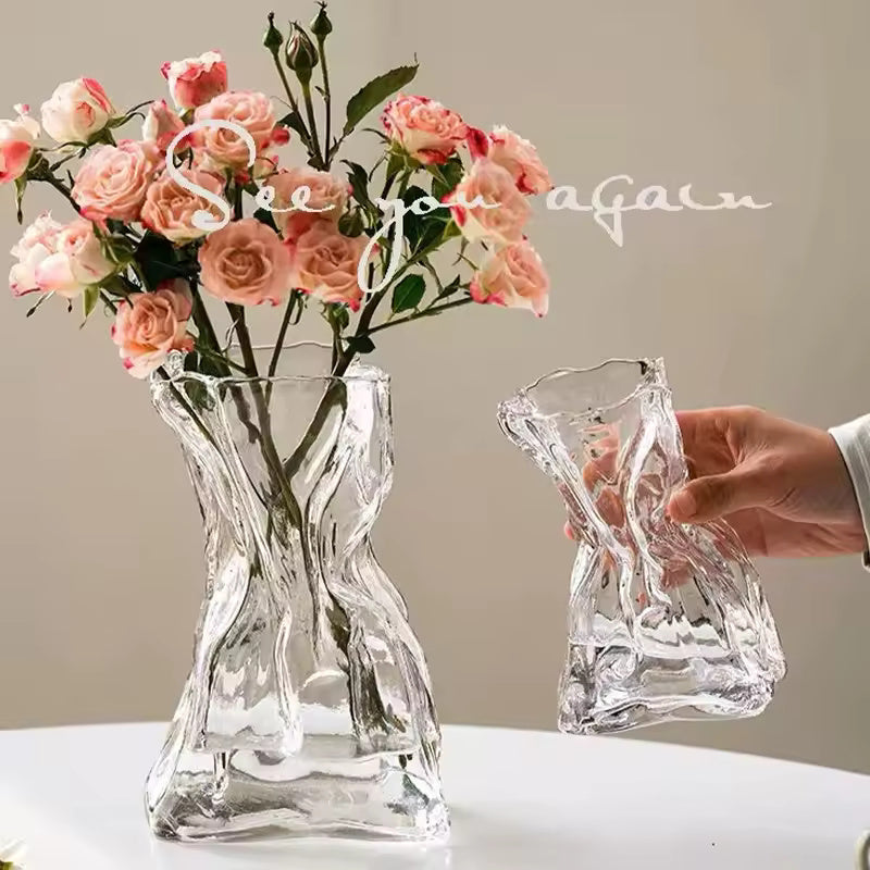 Glass Transparent Flower Vase