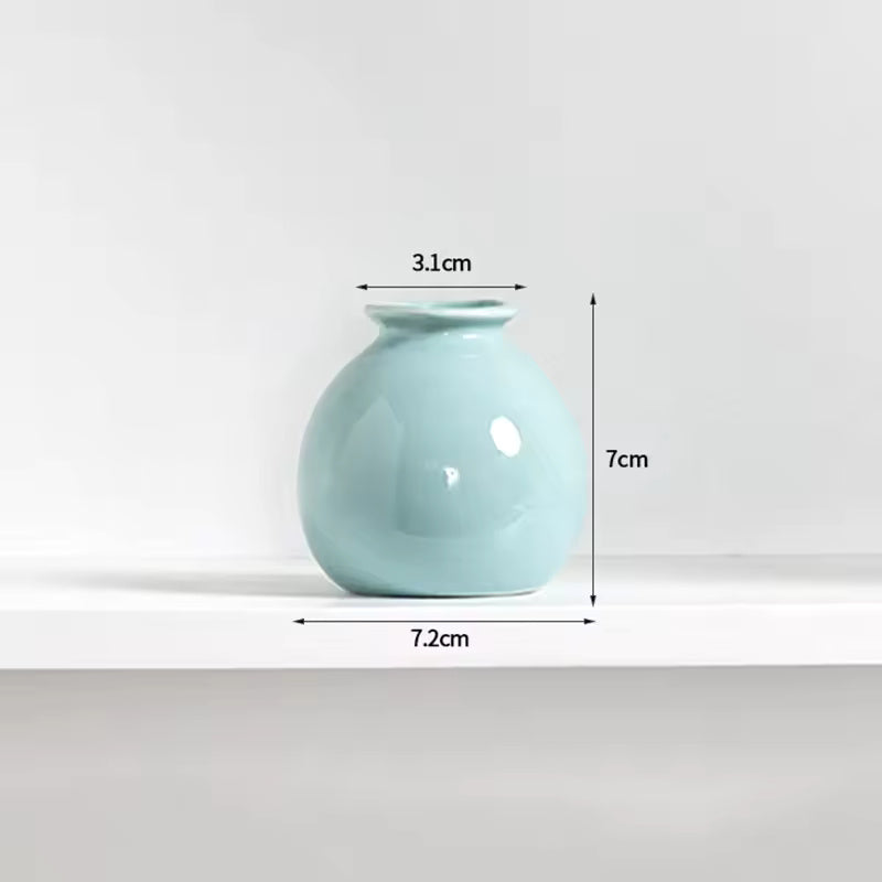 Mini Ceramic Glaze Vase