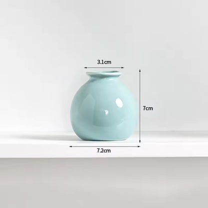 Mini Ceramic Glaze Vase