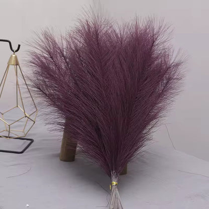 Artificial Flowers Fluffy Pampas Grass Bouquet