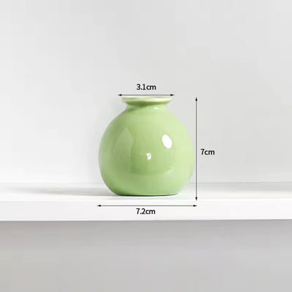 Mini Ceramic Glaze Vase