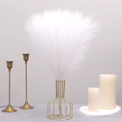 Artificial Flowers Fluffy Pampas Grass Bouquet