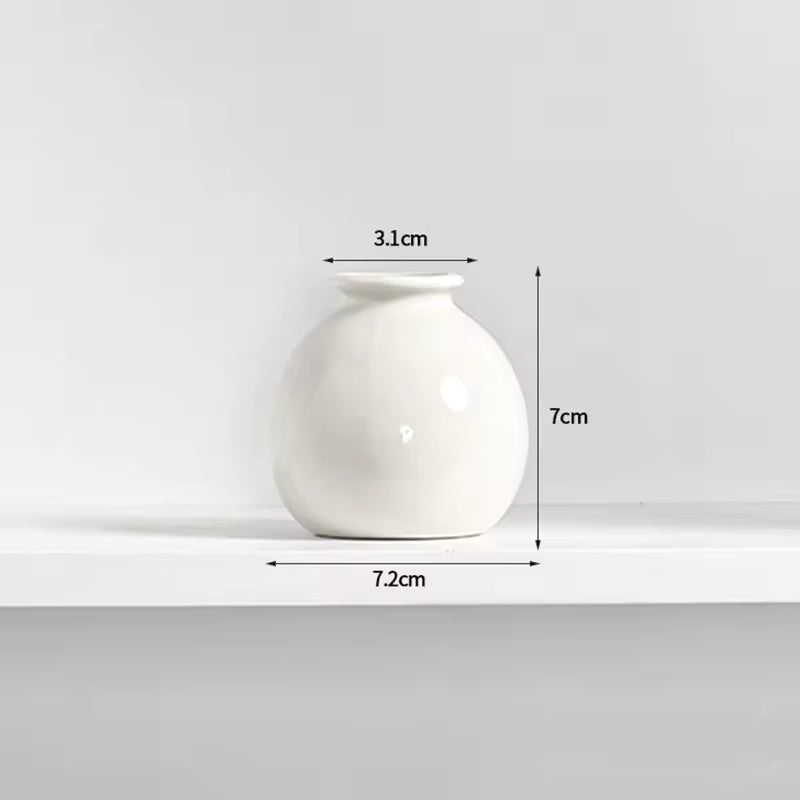 Mini Ceramic Glaze Vase