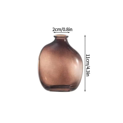 Retro Glass Flower Vase