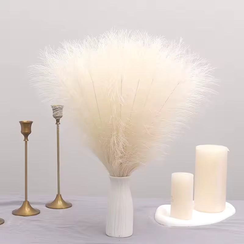 Artificial Flowers Fluffy Pampas Grass Bouquet
