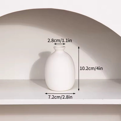 White Ceramic Vases Nordic