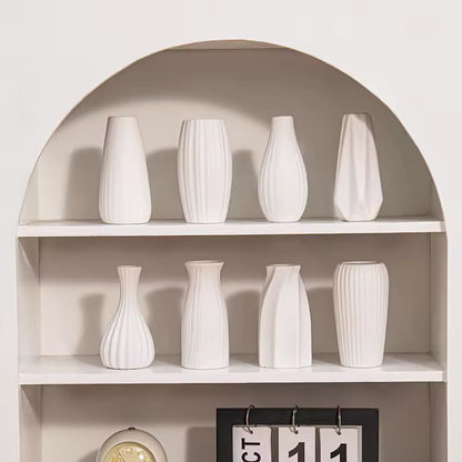 White Ceramic Vases Nordic