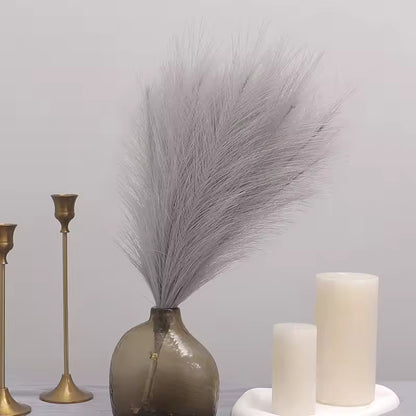 Artificial Flowers Fluffy Pampas Grass Bouquet