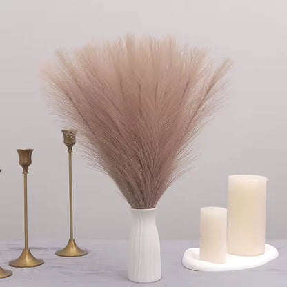 Artificial Flowers Fluffy Pampas Grass Bouquet
