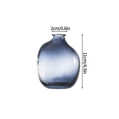 Retro Glass Flower Vase