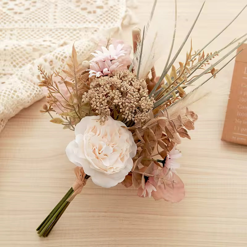 Pampas Peony Artificial Flowers