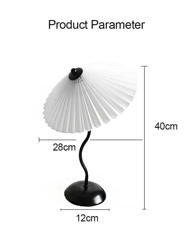 Velura Nordic Glow Table Lamp – Ambient Mood Light