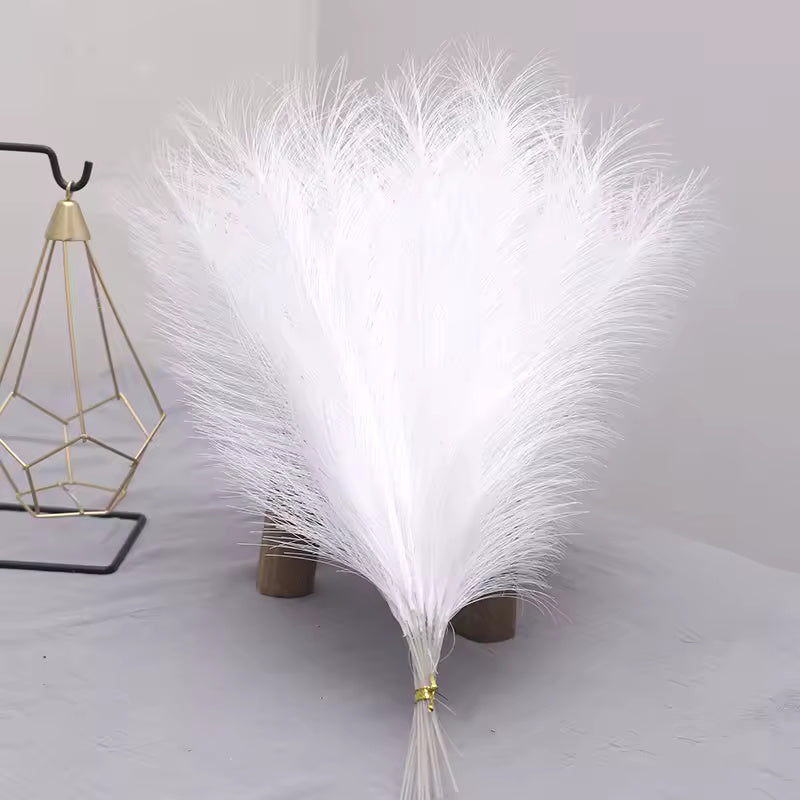Artificial Flowers Fluffy Pampas Grass Bouquet