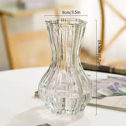 Glass Transparent Flower Vase